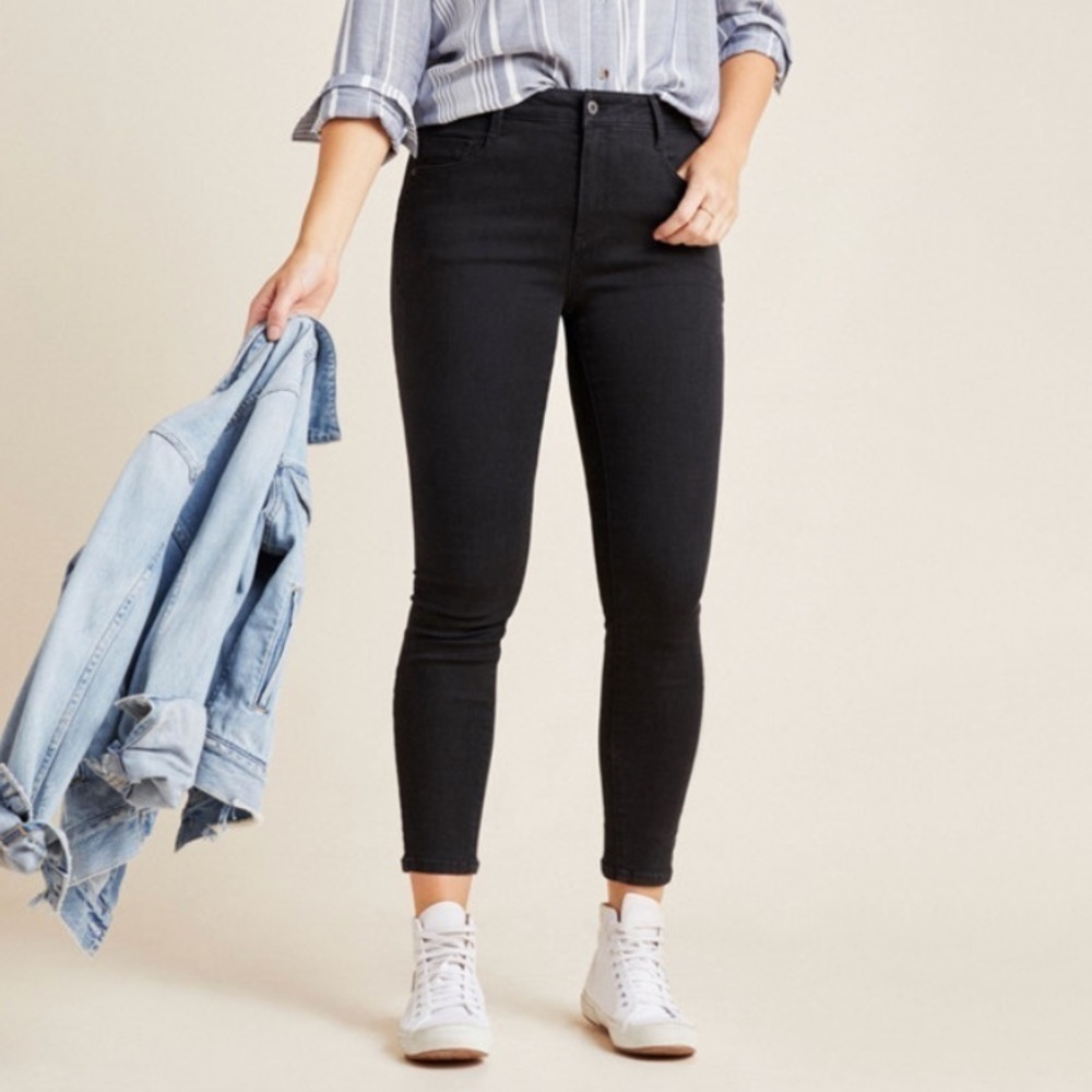 NWT Anthro Pilcro High Rise Denim Ankle Legging